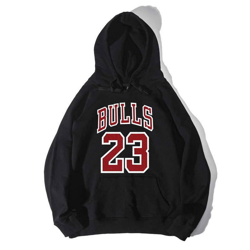 Basketball Bull 23 Jordan Hoodie Cotton 