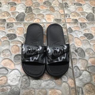 men's nike camo slides