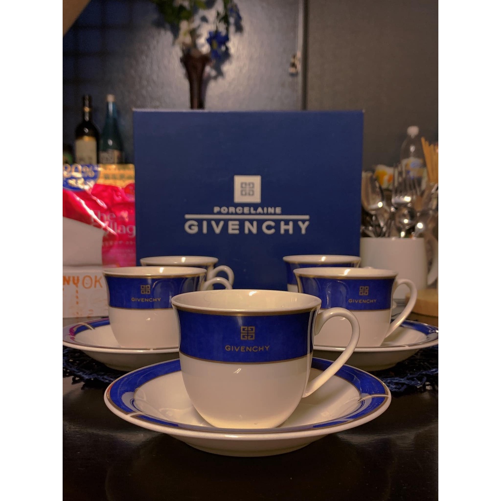 GIVENCHY Porcelain Cup & Saucer Set Shopee Philippines
