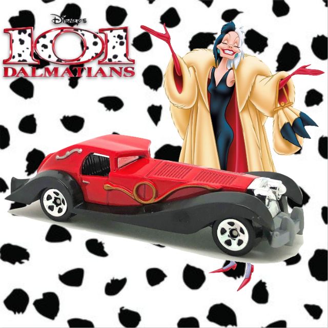 cruella de vil car cartoon