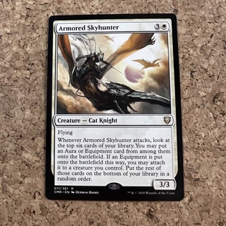 MTG ARMORED SKYHUNTER | CAT KNIGHT | COMMANDER LEGENDS | WHITE | MAGIC ...