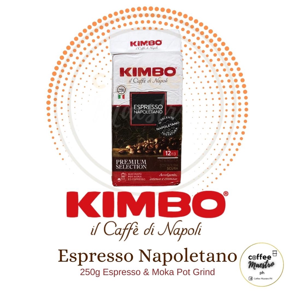 Espresso Ground Coffee Kimbo Napoletano Shopee Philippines
