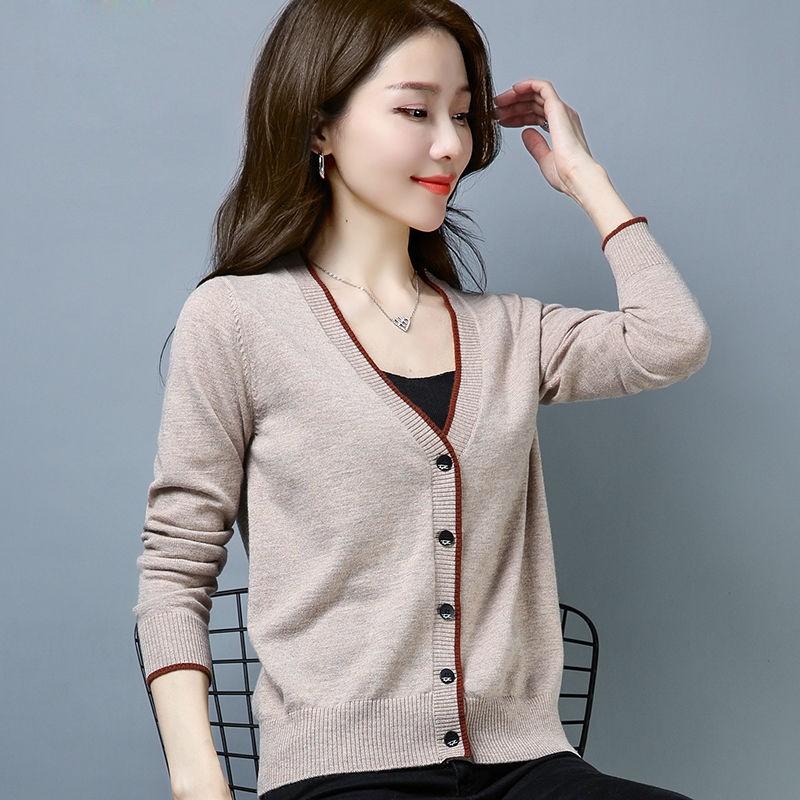 long v neck cardigan