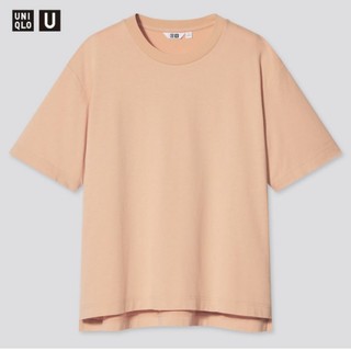 Uniqlo U Airism Cotton Oversized Crew Neck T Shirt Shopee Philippines