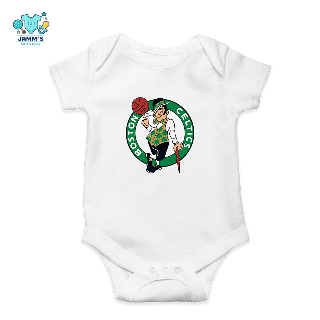 Onesies for Baby NBA team Boston Celtics 100 Cotton Shopee