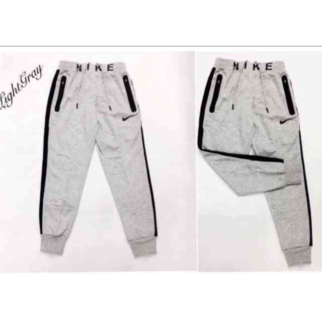 light gray nike joggers