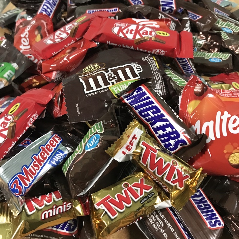 Chocolates from US (Kitkat, Twix, Maltesers, M&Ms, Snickers, Toblerone ...