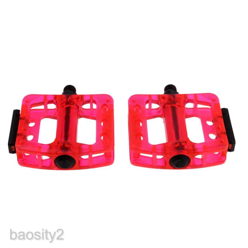 pink bmx pedals