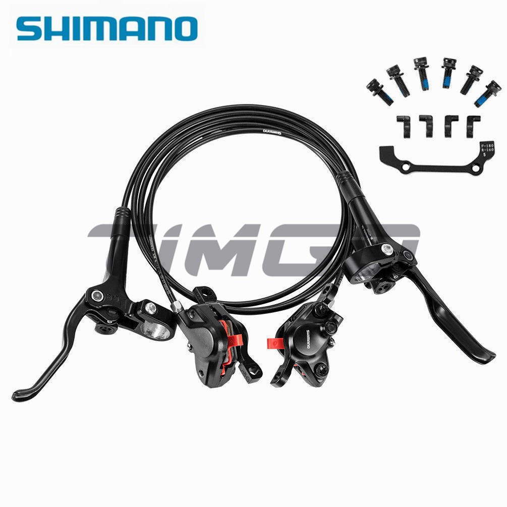 shimano m315 hydraulic disc brake set