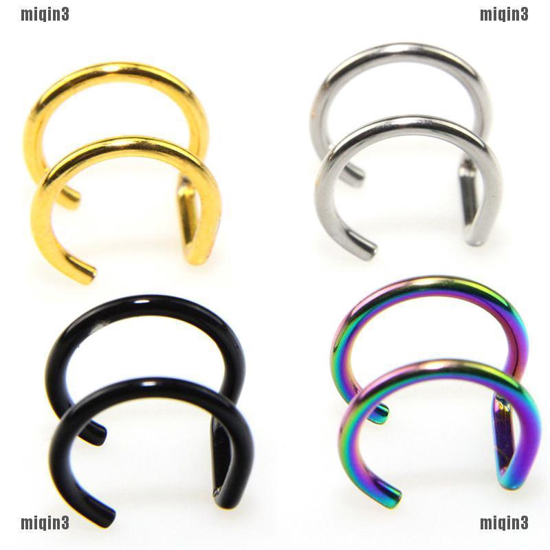 fake hoop earrings for mens