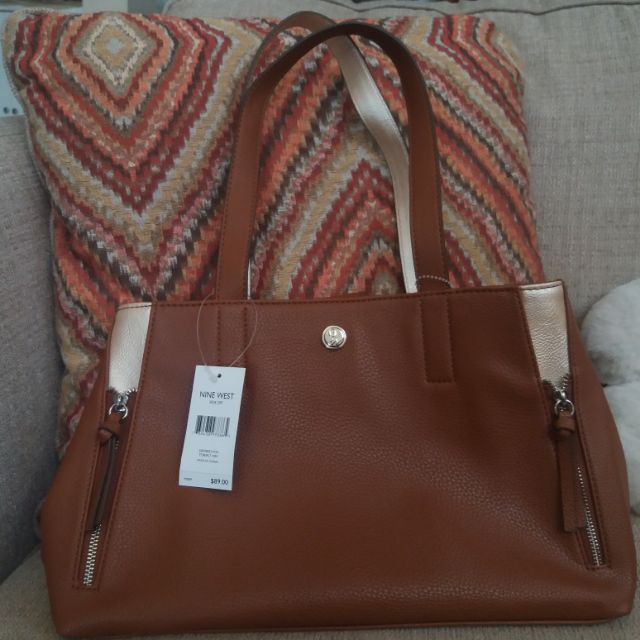 nine west side bags