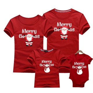 Family Look For Dad Mom And Me Father Mother Daughter Son Christmas New Year Cotton Sweater Outfits Family Matching Clothes