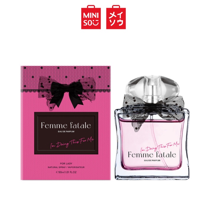 Miniso Pink Allure Eau de Parfum Pink Charm Women's Perfume Shopee