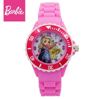 pink barbie watch