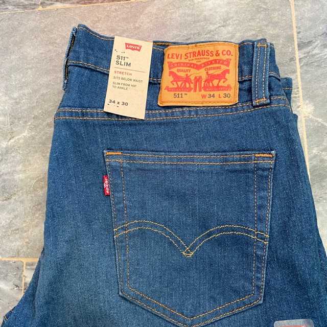 Levis 511 Slim For Men | Shopee Philippines