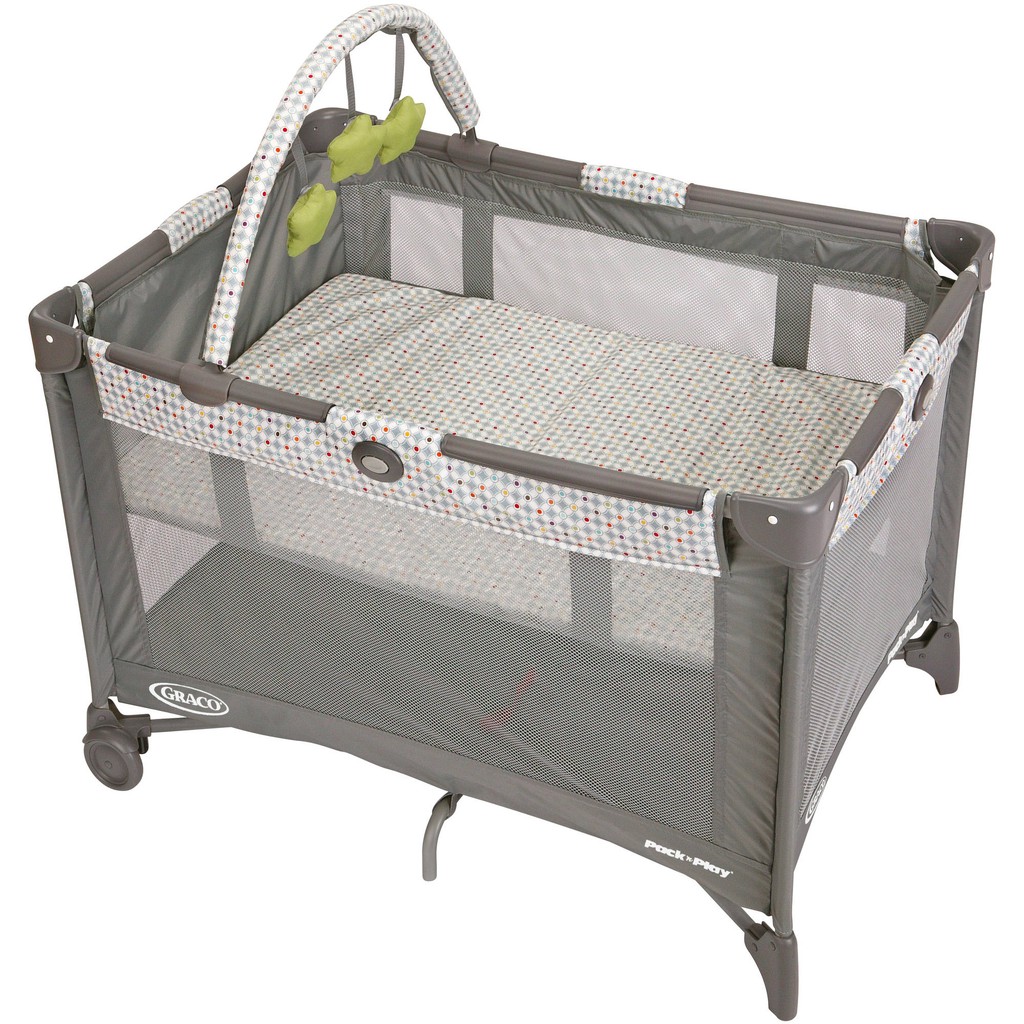 graco play crib