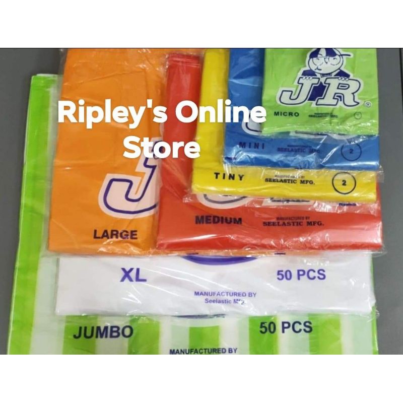 All Sizes Plastic Sando Bags and Plastic Labo JR Brand | Shopee Philippines