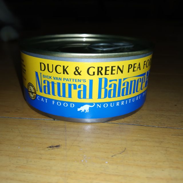 natural balance duck and pea cat food
