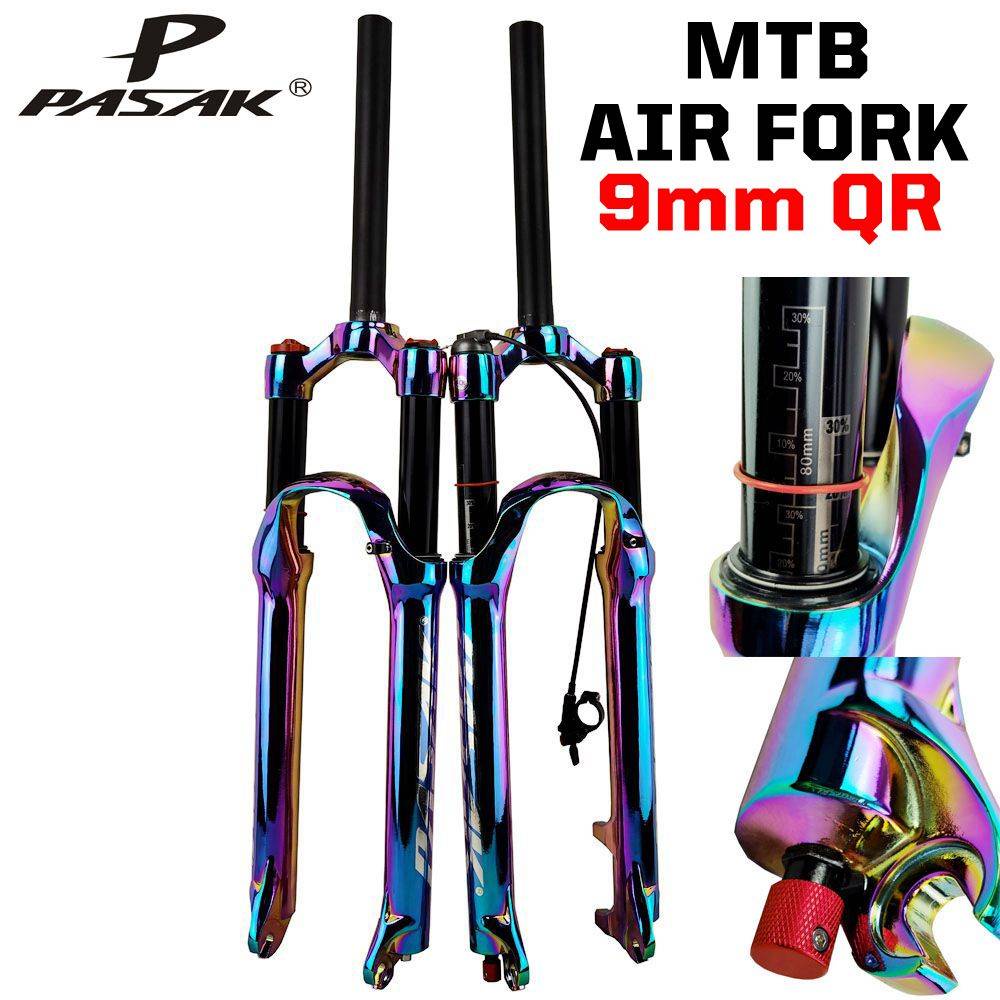 PASAK Bike Fork Colorful Fork Mountain Bike Front Fork Air Fork