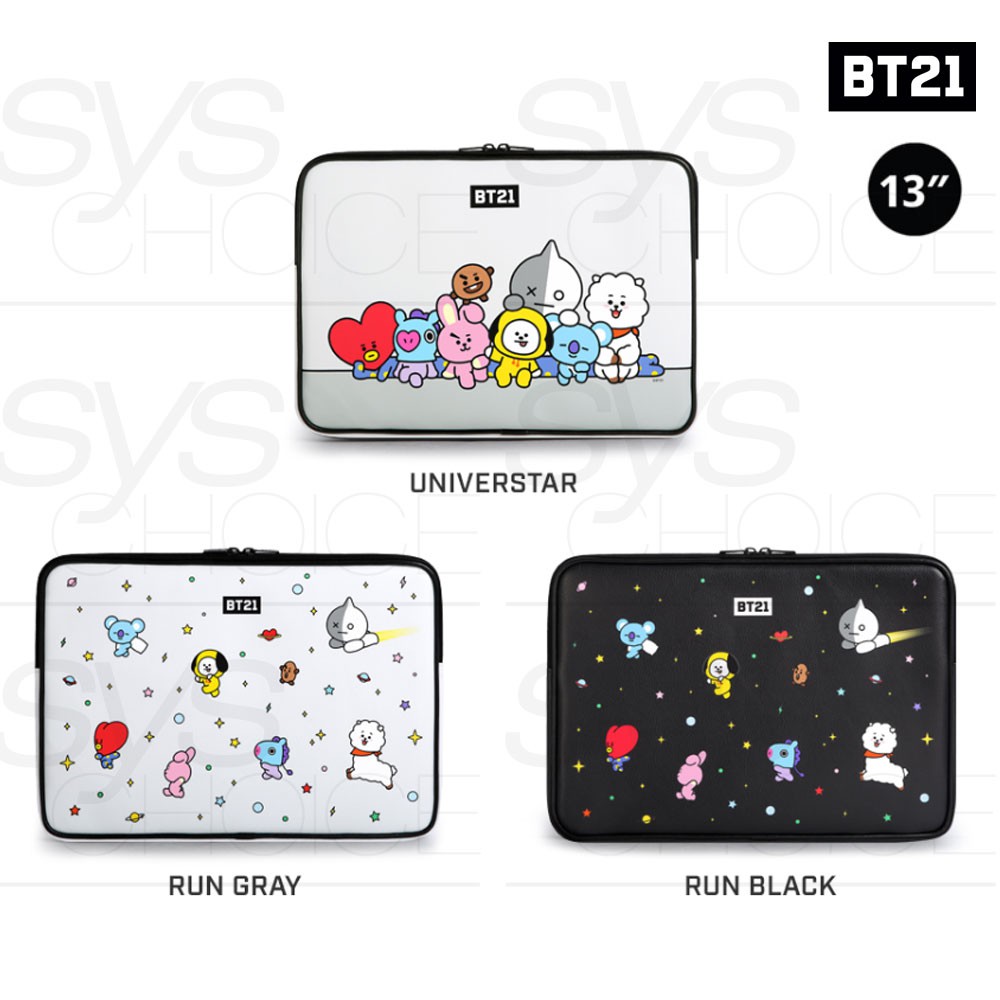 DHSPKN Kpop BTS MacBook Case Cover Jungkook Jimin Cartoon Chracters Laptop Bags for A.R.M.Y 