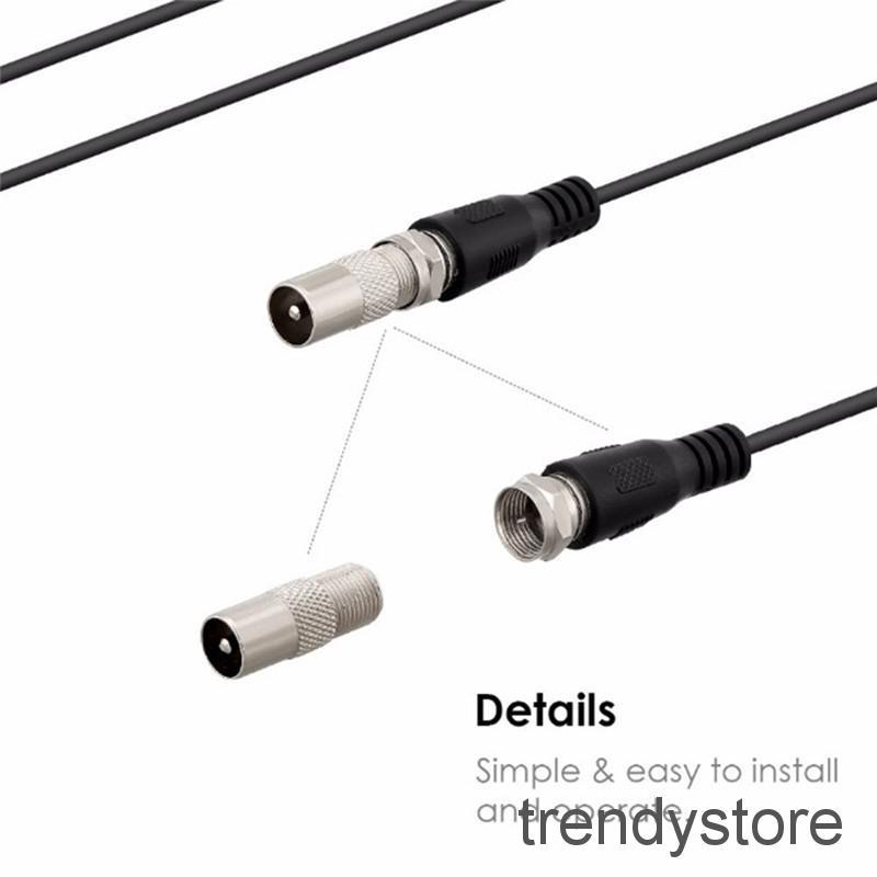 Mini TV Antenna Indoor,9.8ft Cable HD Digital HDTV Freeview | Shopee  Philippines