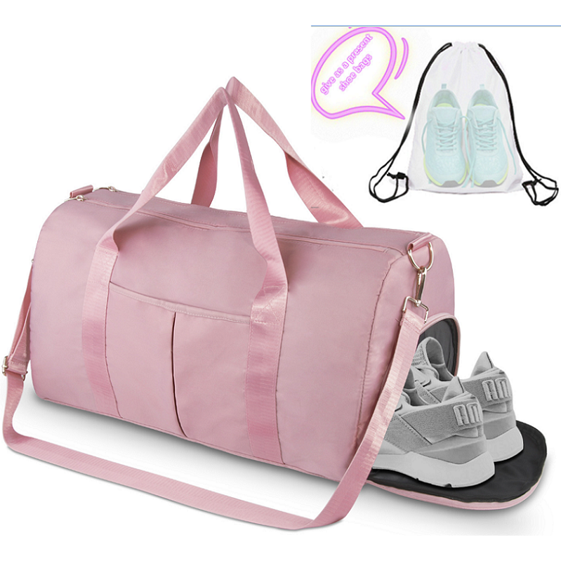 womens gym bag with yoga mat holder