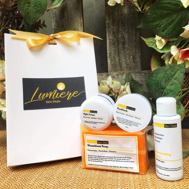Lumière Skin vitals. A skin care product that helps you