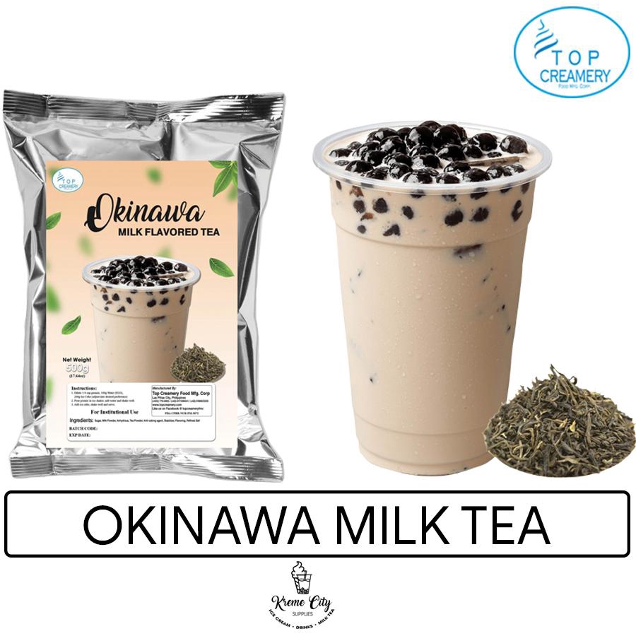 okinawa-milk-tea-powder-500g-top-creamery-shopee-philippines