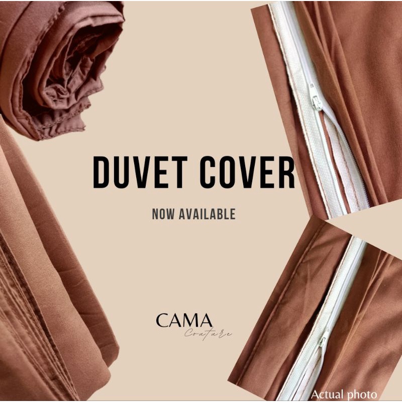 plain duvet cover with zipper only/100 cotton Shopee Philippines