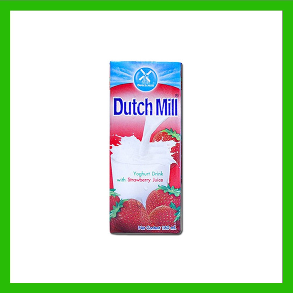 Dutch Mill Strawberry Yogurt 180ml Shopee Philippines