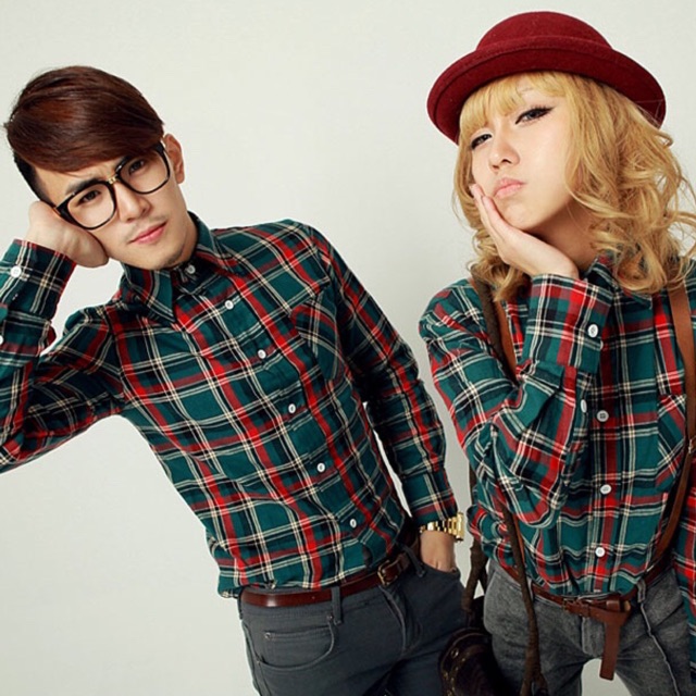 checkered polo for ladies