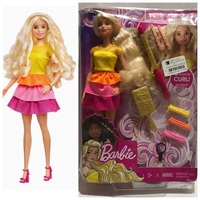 barbie ultimate curls