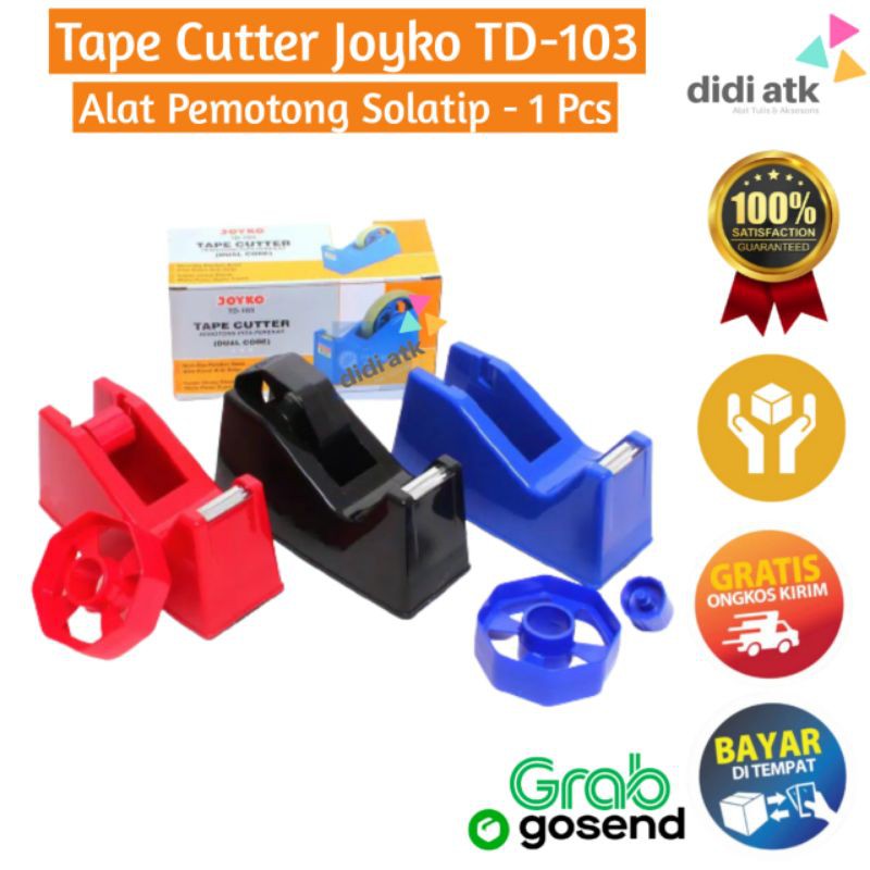 Joyko TD-103 Tape Cutter / Adhesive Tape Dispenser / Solatip | Shopee ...
