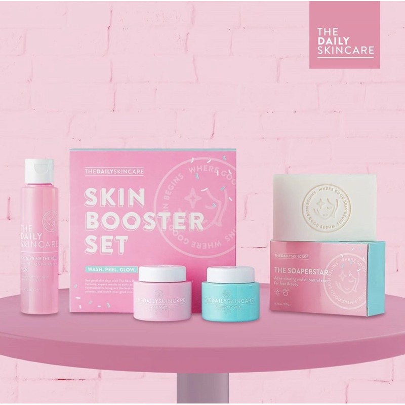 daily face routine set