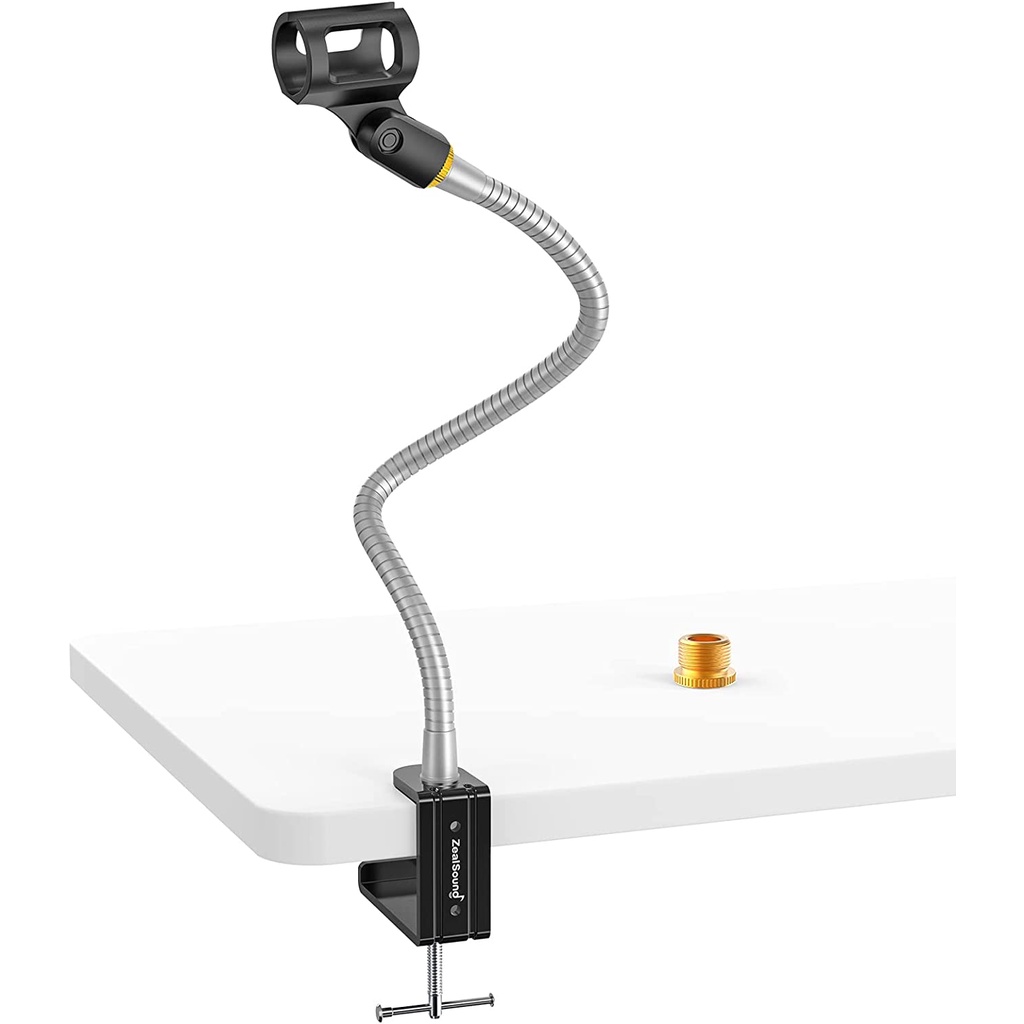 Microphone Stand,ZealSound Flexible Gooseneck Desktop Mic Arm Holder