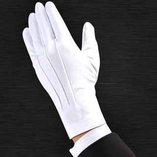 Adult White Formal Gloves Men Tuxedo Guard Parade Santa Dress Inspection R8G0 #8