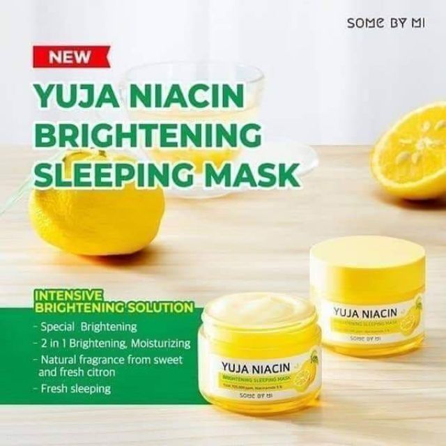 SOME BY MI YUJA NIACIN SLEEPING MASK 50ML Shopee Philippines