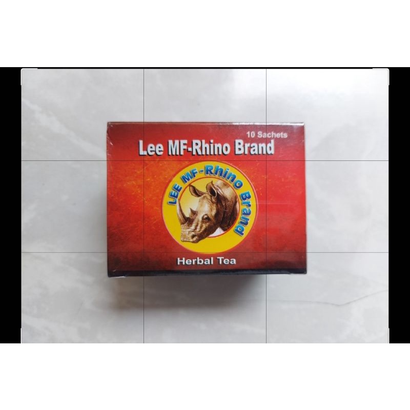 l.e.e rhino herbal tea for men 1 box 10 sachets Shopee Philippines