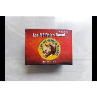 l.e.e rhino herbal tea for men 1 box 10 sachets #1