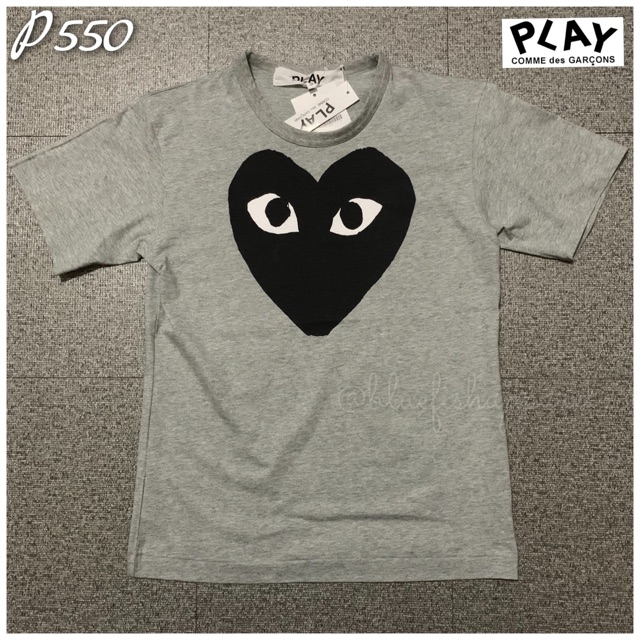 cdg play shirt price