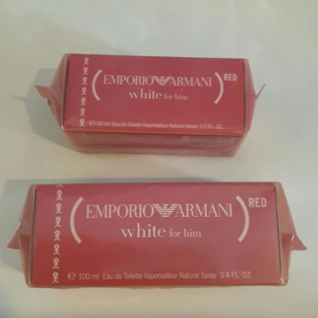 armani white for him