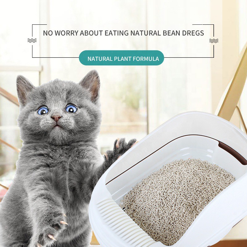 6L Tofu Cat Litter Toilet Safe Flushable Original or Scented Shopee