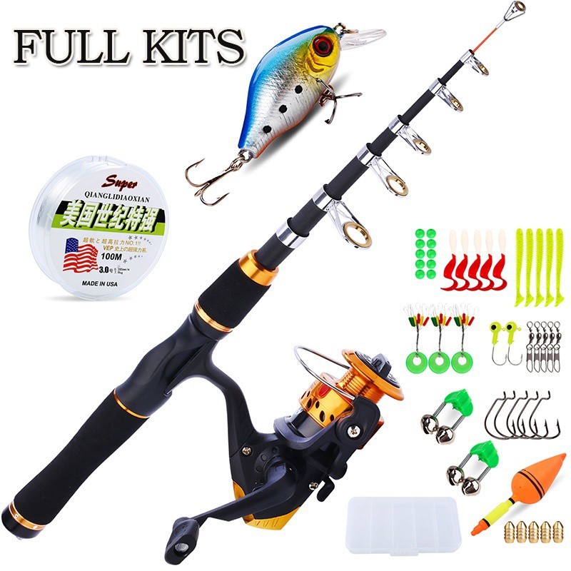 kids fishing poles