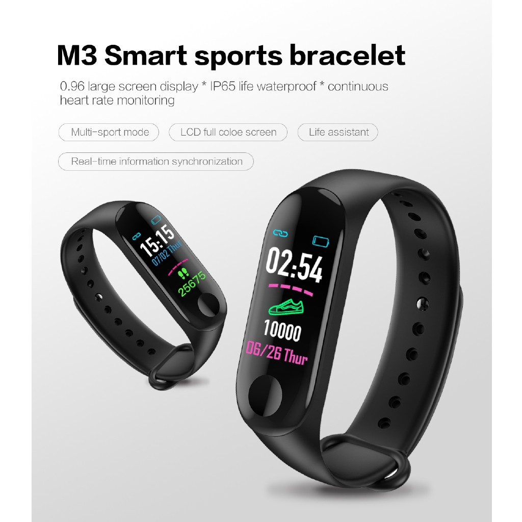 m3 plus smart wristband