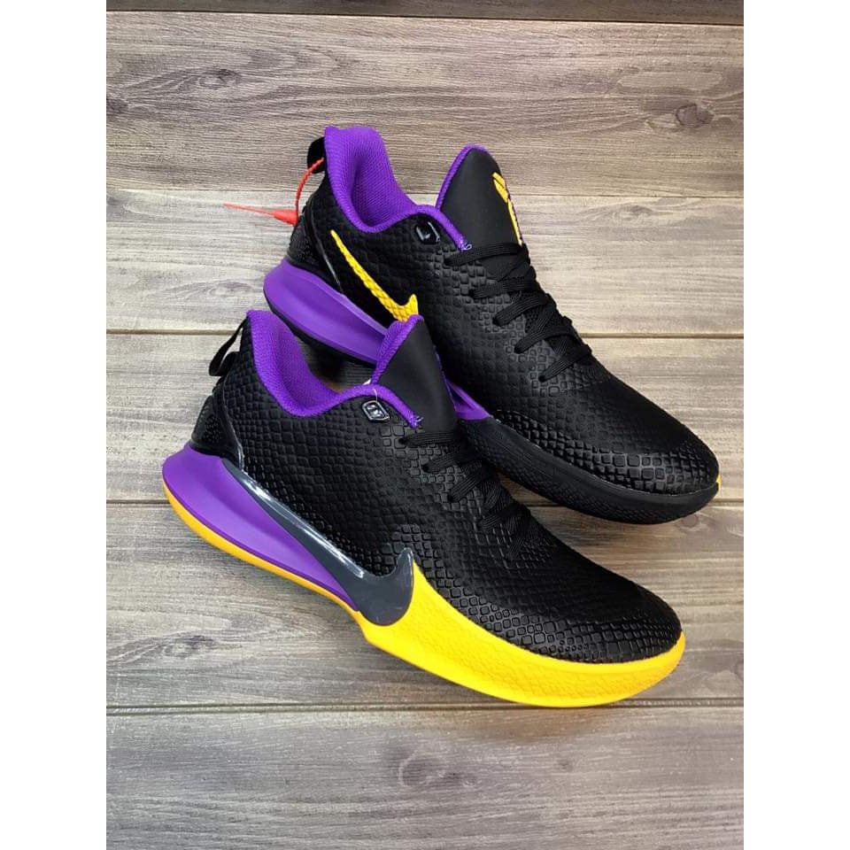 kobe mamba focus black yellow purple