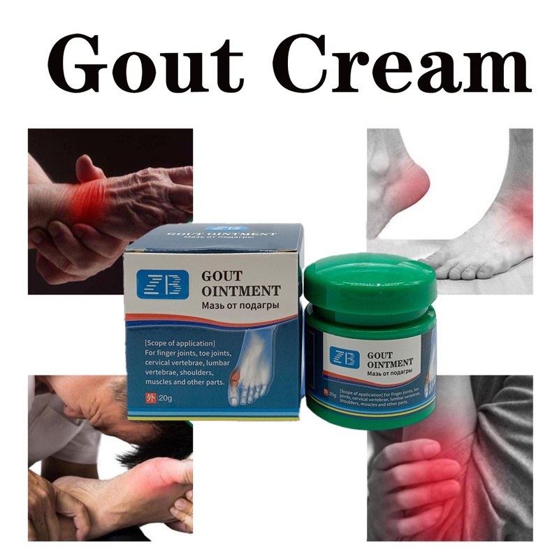 Gout Ointment Cream Hand and Foot Dorsum Arthritis Joint Pain Massage