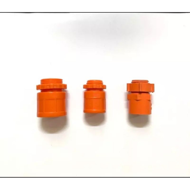 PVC Orange Adaptor with Locknut (1/2"/ 3/4" / 1") Shopee Philippines