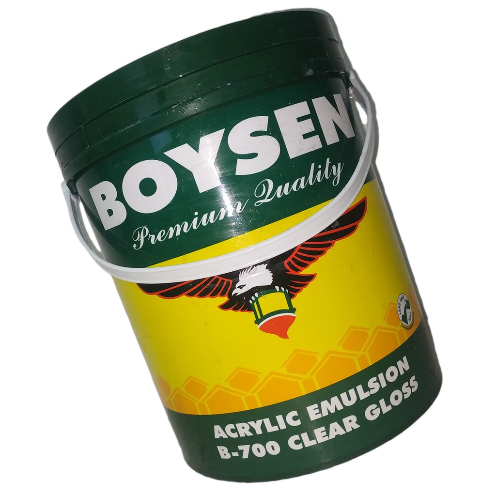 BOYSEN ACRYLIC EMULSION CLEAR GLOSS B-700 ( 1 GALLON 1 GALLON 1 GALLON ...