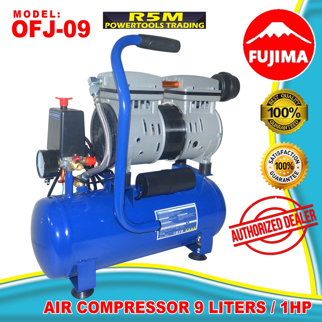 FUJIMA JAPAN OILLESS AIR COMPRESSOR 1HP 9LITERS Shopee Philippines