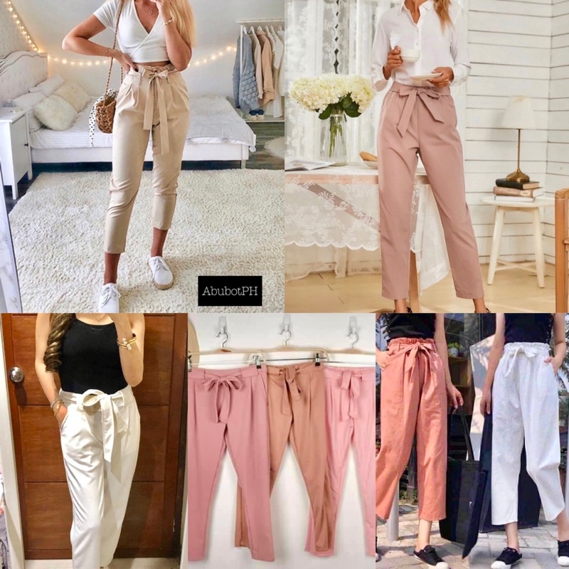 NEUTRAL CANDY PANTS Korean Pants with 